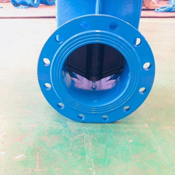 DIN3352 F4 Elastic Seat Rising Stem Valve DN100 Gate Valve Cast Iron