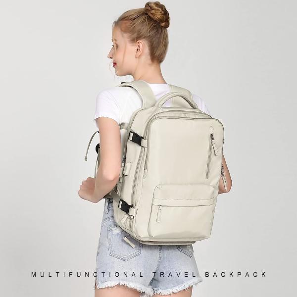 Large Travel Backpack Women, Carry On Backpack,Hiking Backpack Waterproof Outdoor Sports Rucksack Casual Daypack Fit