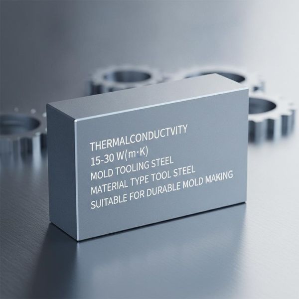 Mold Tool Steel with Thermal Conductivity 15-30 W/m·K High Surface Finish Polishable to Mirror Finish and Hardened by Heat Treatment