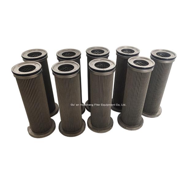 High Pressure Oil Filter Pleated Oil Cylinder Filter Machinery Hydraulic Oil Filter