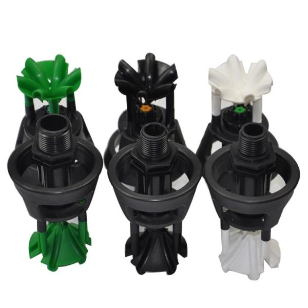 High  Angle Plastic Mini Wobbler Sprinkler Head 1/2 M NPT Thread Connection