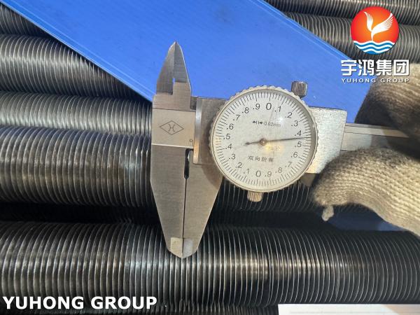 A179 Wound L Type Fin Tube Carbon Steel Seamless Tube For Air Cooler