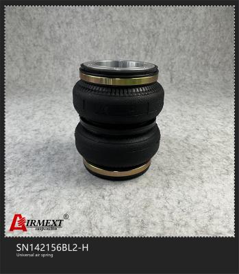 1/8 NPT Double Convoluted Bellows Air Suspension Spring SN142156BL2-H