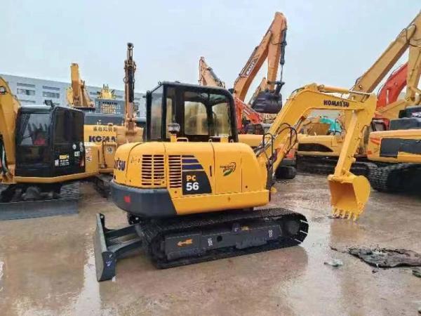 Used Crawler Excavator KOMATSU PC56 original Engine