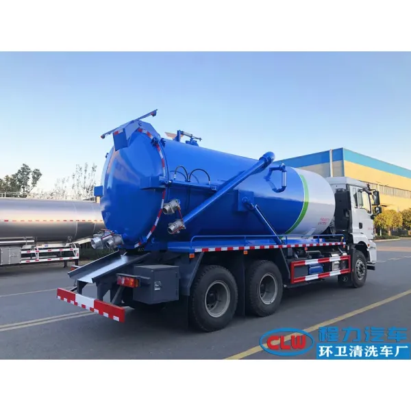 Shacman M3000 L3000 20cbm Vacuum Truck 6X4 8X4 Suction Vehicle