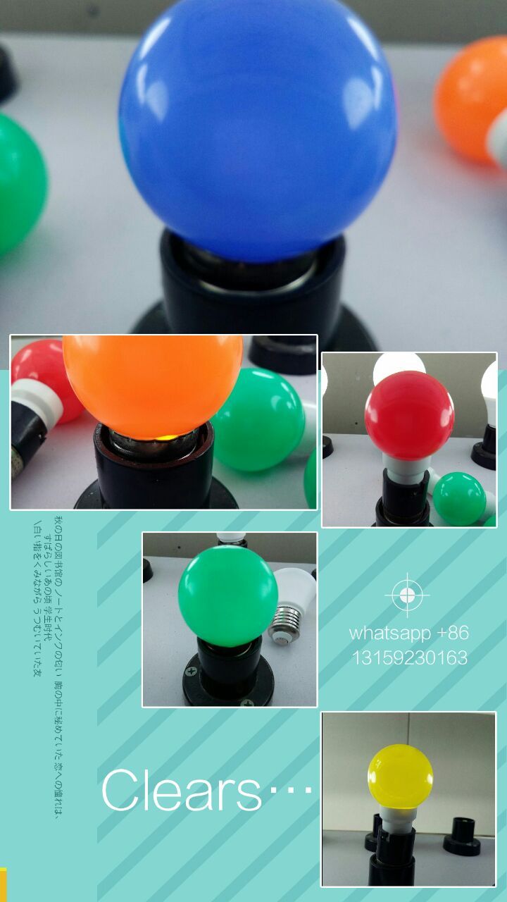 G45 Commercial Place LED Spotlight Bulbs With PC Cover / RC Driver 220V 0.5W