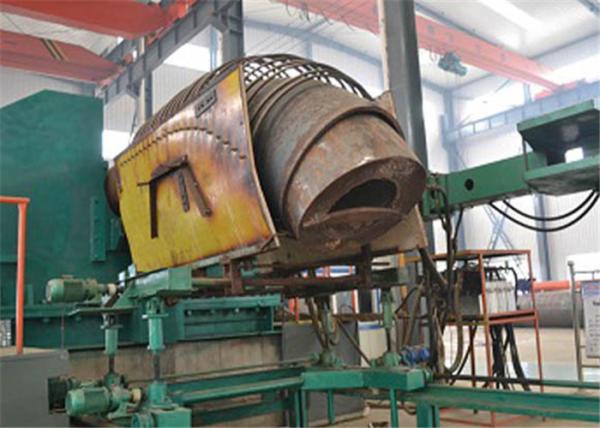 Máquina automática do cotovelo do aquecimento de indução, cotovelo que faz o equipamento para o petróleo e gás
