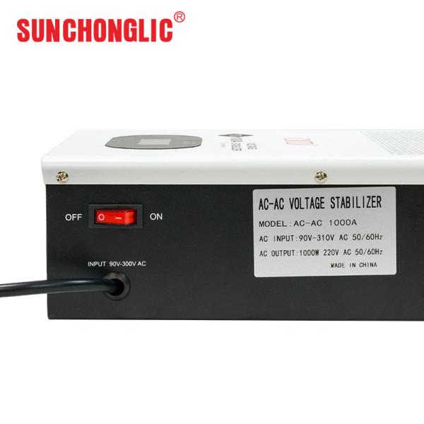 1000W Pure Sine Wave Voltage Stabilizer with LCD Screen for Pumping Equipment and Home Appliances
