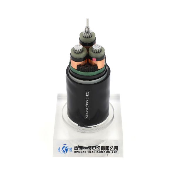 HPLE Fire Resistance PE PVC Low Smoke Halogen Free Cable Armoured Sheathed 3*70mm