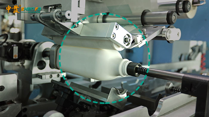 Máquina de etiquetado automática de la botella para las botellas cuadradas obleadas redondas