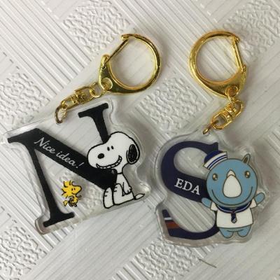 Minimalist Personalized Acrylic Cute Purse Charms Anime Figure Shaped Christmas Gifts