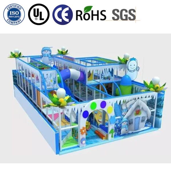 Custom Ice Theme Indoor Playground Equipment for Kids Commercial Use