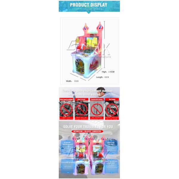 Kids Castle Riders Shooting Water Video Game Machine Single Player Mode And Multiplayer Mode