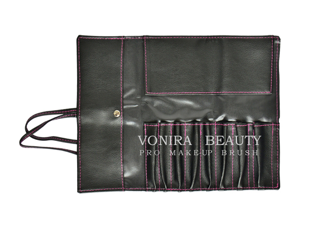 Fashion Makeup Brush Bag Case Travel Roll-up Pouch Pen Holder