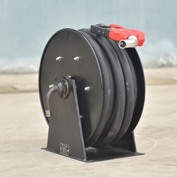Certificate Approved Automatic Rewinding Petrol Service Hose Reel Equipment