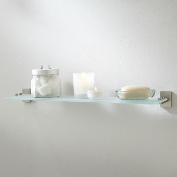 Wall Mount Safety Toughened Glass Shelves Cut To Size Tinted Frosted Tempered Glass Corner Shelf For Bathroom Living Room
