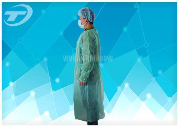 Sentimento protetor descartável não tecido azul da mão macia dos vestidos dos PP 115*137 Cm