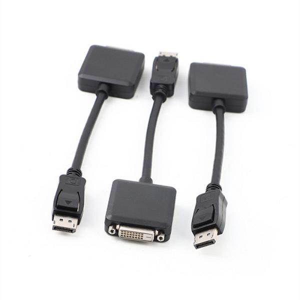 DP Male To DVI Female Adapter Cable 200mm Gold Palted For PC TV Electronic Connection