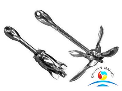 Stainless Steel Folding Boat Anchor NK AISI 304 & 316 Material