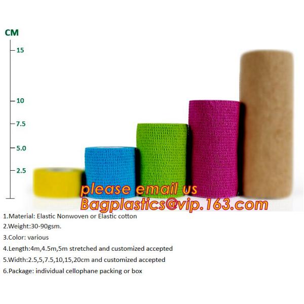 медицинская кохезионная повязка хлопка повязки, повязки гипса 10кмкс4.6м ПОП медицинской протезный бросила быструю сухую повязку гипсолита