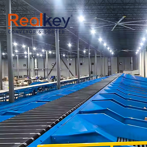 Intelligent Modular Warehouse Sorter 99.99% Precision, PLC Control with WMS Integration
