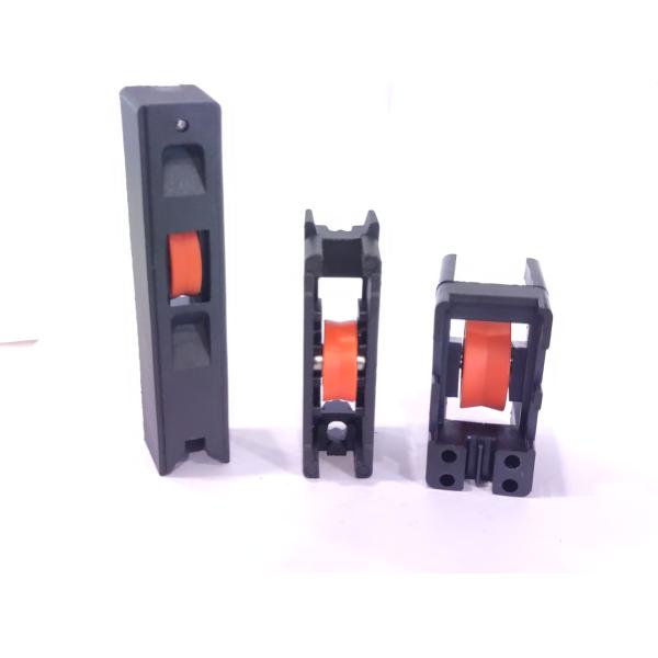 Door Window Roller Wheel BLACK GRAY With High Corrosion Resistance