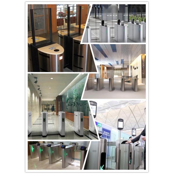 акриловое стекло мотора DC 24V сползая CE ворот барьера турникета