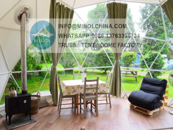 Hotel Dome Camping Tent Geodesic Luxury Glamping Tents