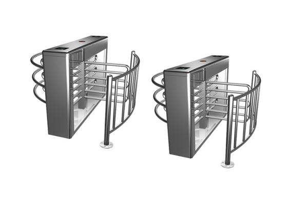 120 Degree Rotor Waist Height Turnstile with 30person/min Flow Rate and 0.2S Response Time
