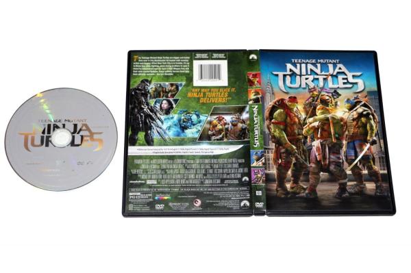 Wholesale Teenage Mutant Ninja Turtles disney movie children carton dvd with slip cover