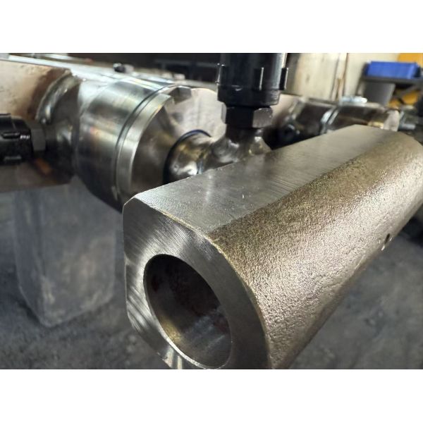 60mm Hard Chrome Plated Steel Hydraulic Telescopic Cylinder Double Acting For Crane