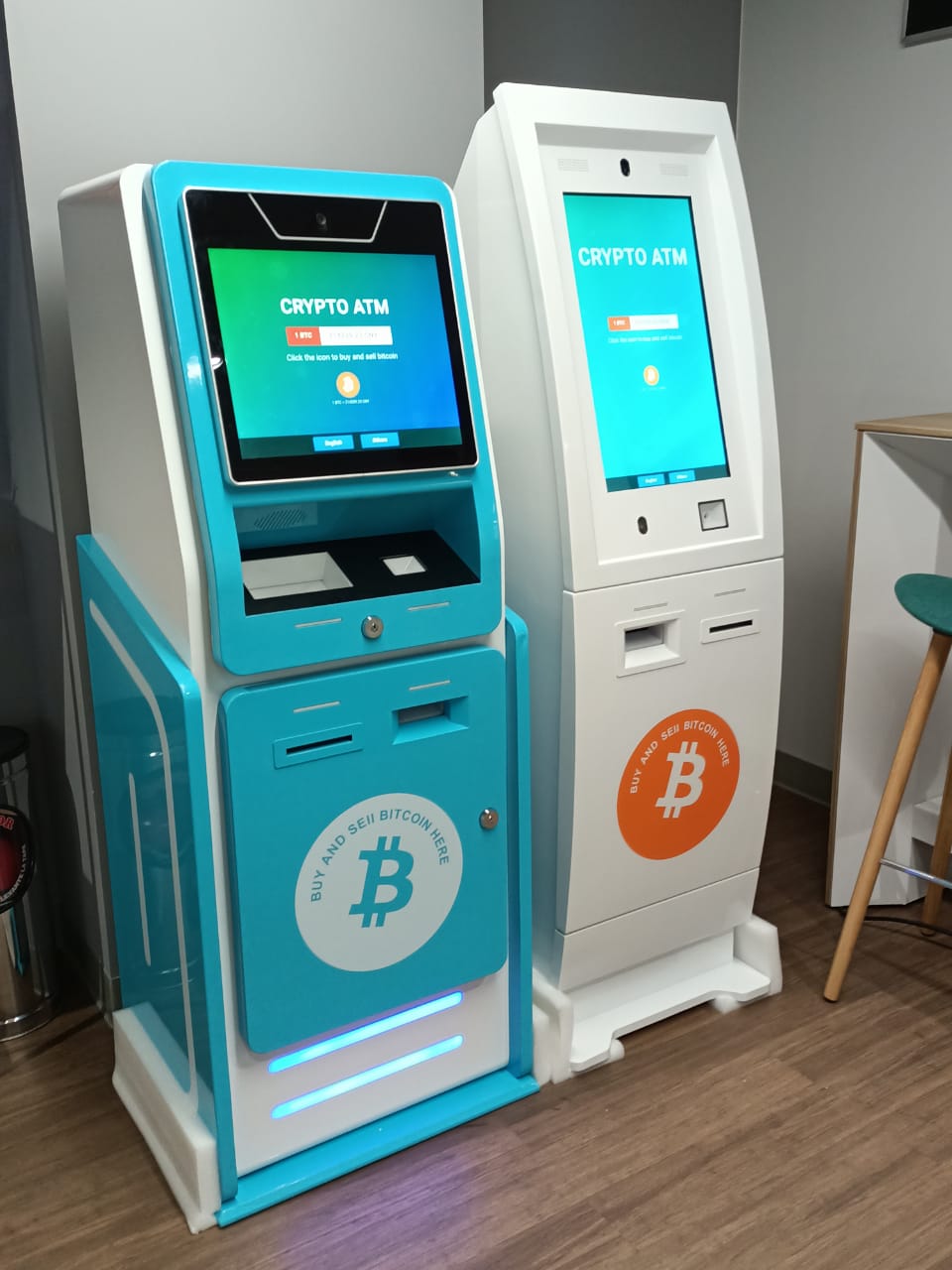 Машина рассказчика Bitcoin обслуживания собственной личности, машина 21,5 ATM дюйма секретная