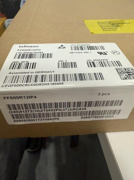 INFINEON FF600R12IP4 módulos IGBT duales PrimePACK 1200V 600A ensamblados en Gernamy