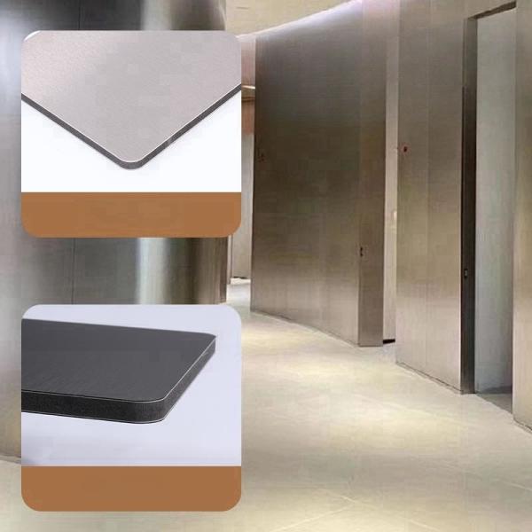 15. Bamboo Charcoal Board PVC Mirror Wall Panel 100% Waterproof for Commerce Market
