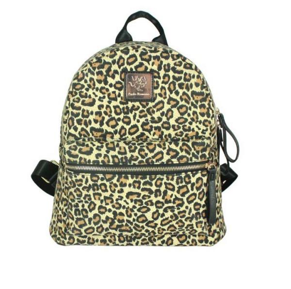 2016 Vertical square cloth fabric fashion ladies casual backpack schoolbag