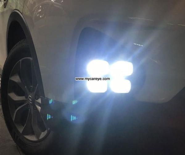 GAC Trumpchi GS3 Car LED DRL day time running lights driving daylight fog lamps