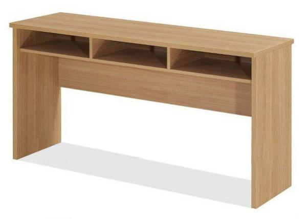 Golden Teak Color Office Training Tables Melamine Laminated Free Combination