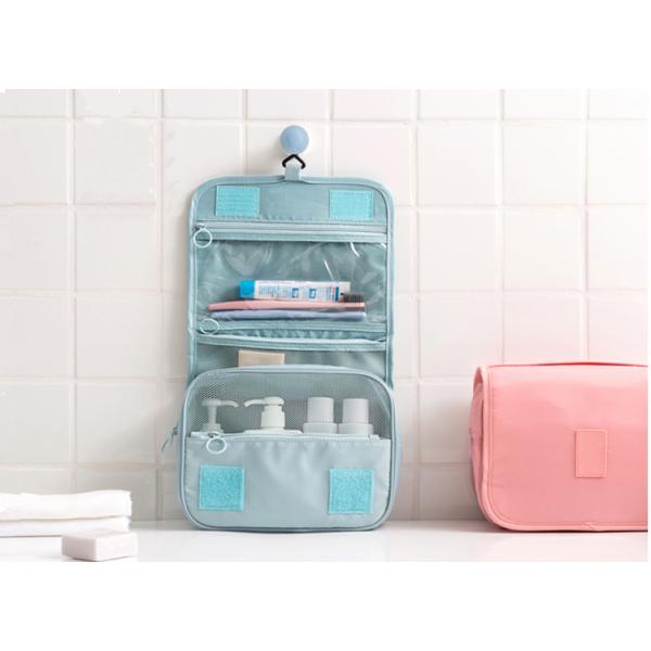 Large capacity portable travel toiletries bag luggage waterproof multi-functional handbag cosmetic box