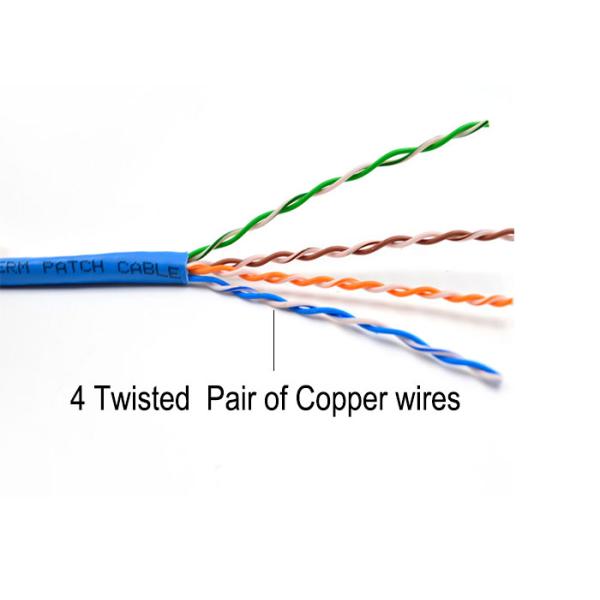 Polyethylene Cat5E Unshielded(UTP) Ethernet Patch Cord  Electronics Copper Computer Networking Cable (1 Pcs-Package) PVC