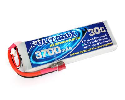 Lipo do bloco 30C 3700mAh 4S 14.8V da bateria de FULLYMAX LiPo com o conector dos decanos para os aviões RC Heli dos carros RC de RC
