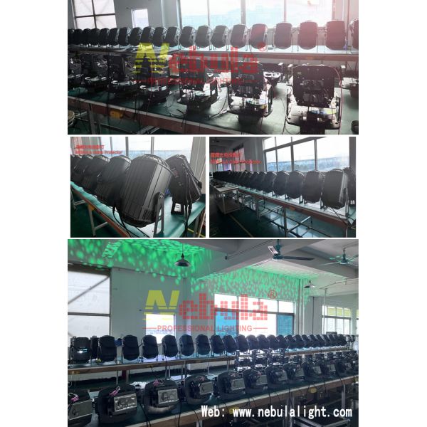 Nebula Dynamic 300w LED Gobo Zoom Image Projection Water Wave Floating Effect Light Gobo Projector