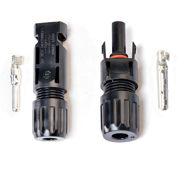 LOW VOLTAGE Male Female Waterproof Pv004 Solar Panel Pv004 Connector for Professional Solar Energy System 1000v 1500v 30a 50a