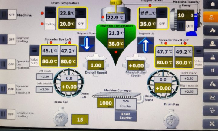 Коммерческая машина для заполнения капсул с мягким желатином для медицины Здравоохранения Жевательная косметика