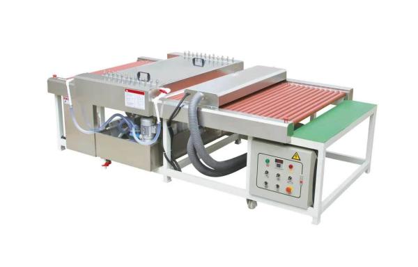 CE Horizontal Hot Air Knife Dryer Glass Washing Machine for 4000kg Glass Edging Machine