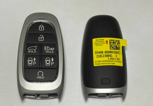 Smart 7 Buttons Hyundai Car Key 433MHz Part Number 95440-N9080 For Hyundai Tucson