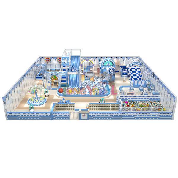 260 スクエア 青い海の世界 テーマ 子供 面白い屋内遊び場