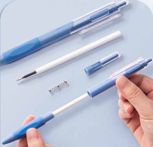 Press neutral pen Students use pen carbon water pens Smooth and easy to write pen school plastic pen ballpoint pen