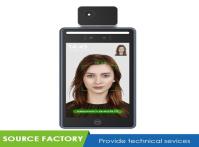 Distance de mesure thermique fixée au mur du scanner 0.5-1.5m de la température de visage