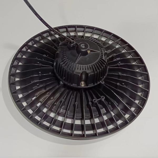 160lm/W Warehouse Workshop Industrial Factory UFO Ultrathin LED High Bay Lighting Adjustable Beam Angle