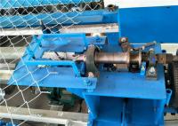 Single Wire Chain Link Fencing Wire Making Machine , Fence Mesh Welding Machine